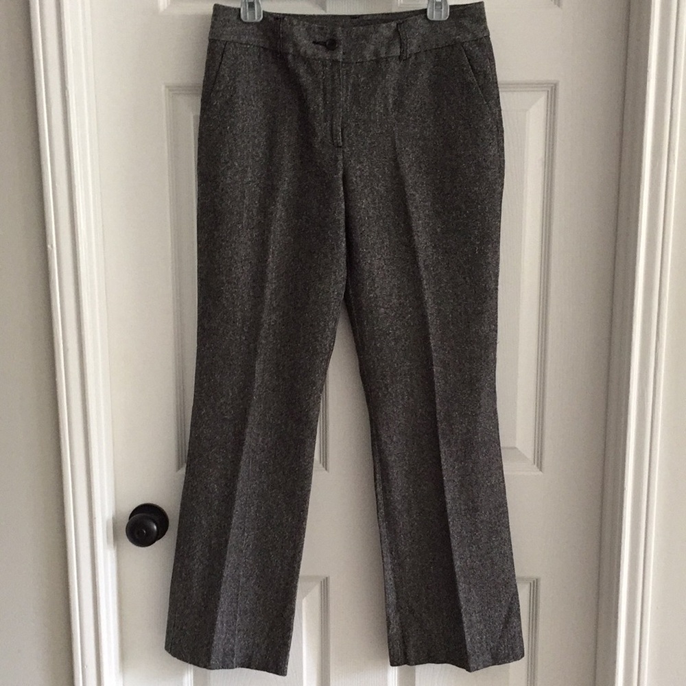 Crazy Horse by Liz Claiborne 10 Gray Tweed Pants